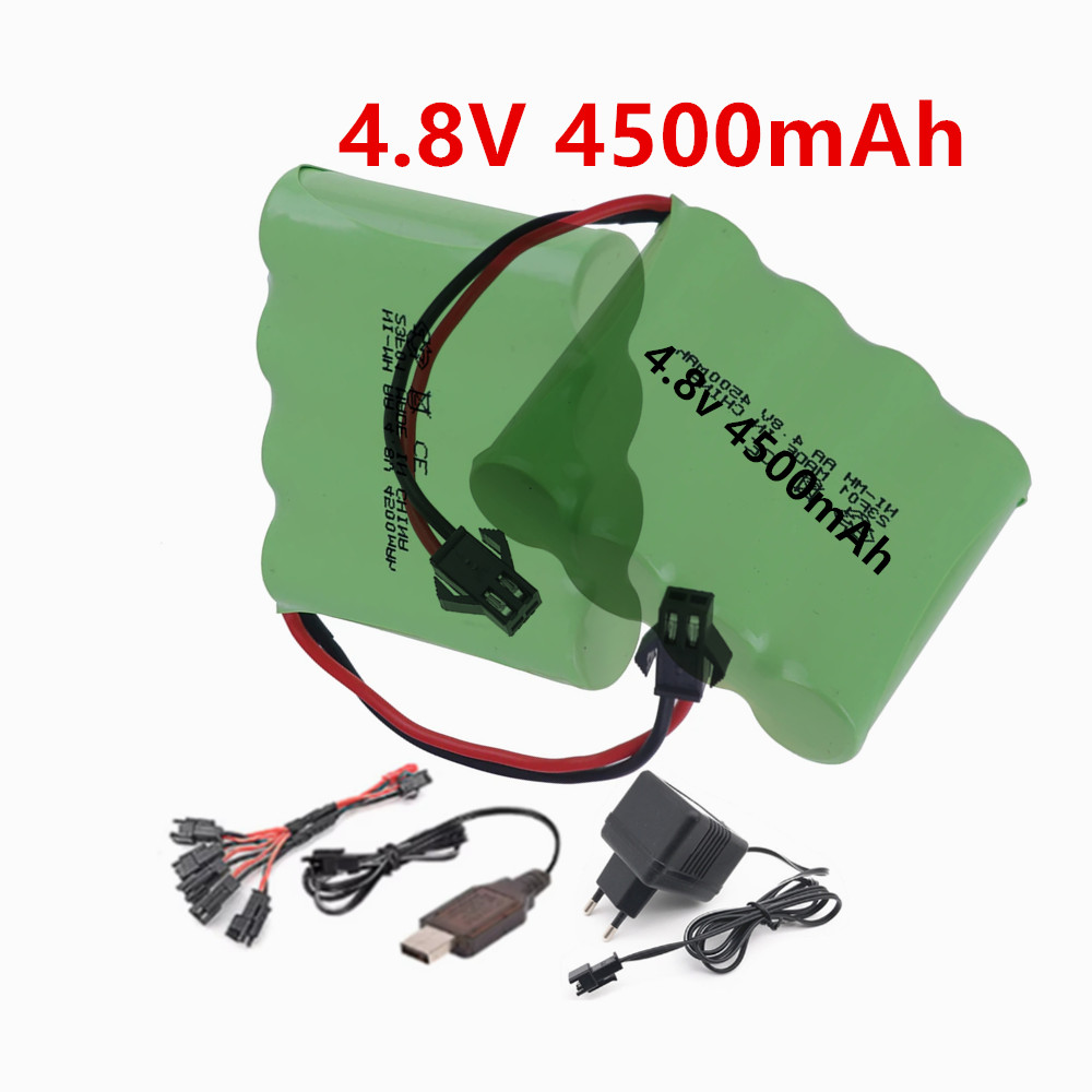 Rc Hobby Tank - Akumulator 4.8V 4500mAh, zamiennik pakietu baterii