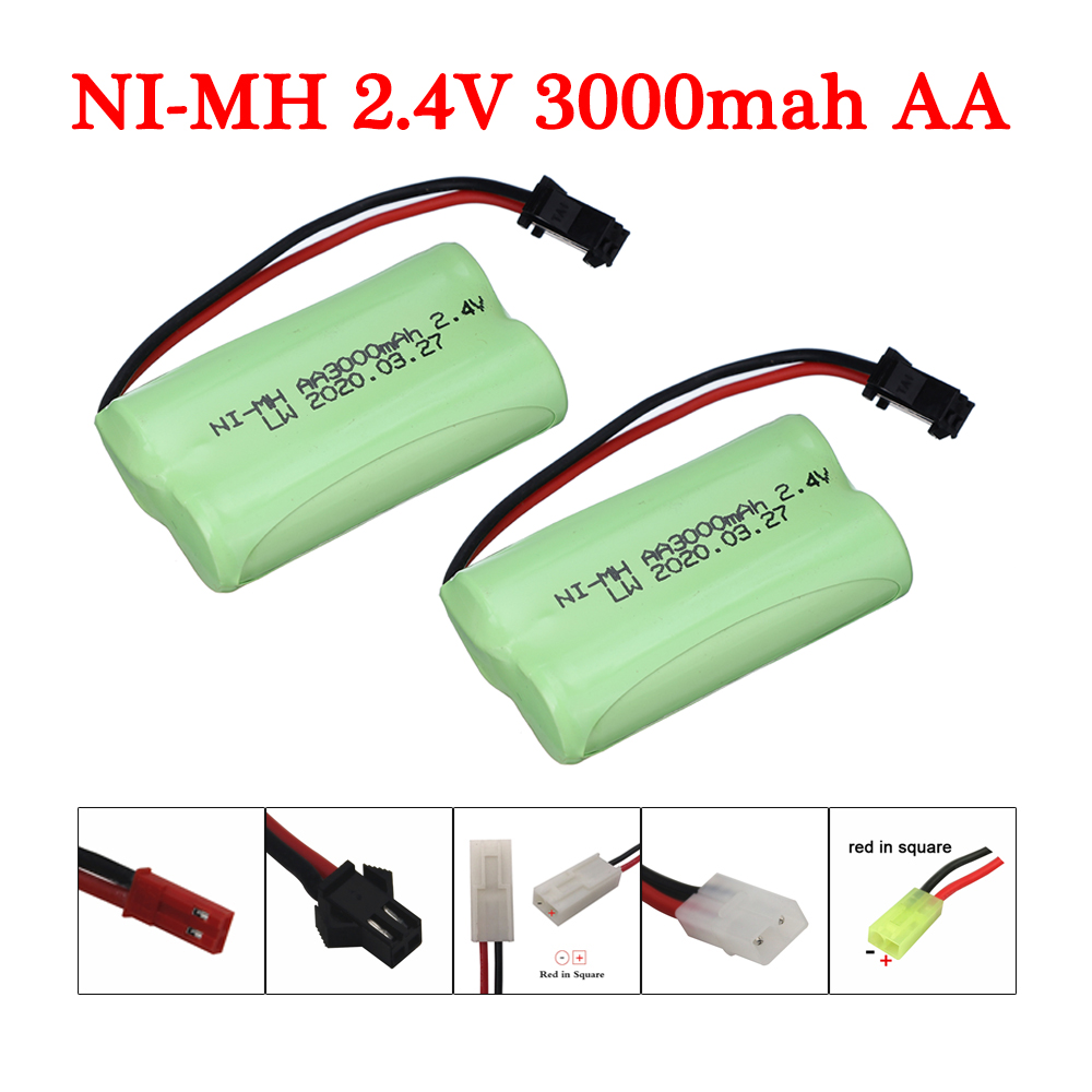 Rc Hobby Tank - 2.4V 3000mah NIMH AA akumulator do