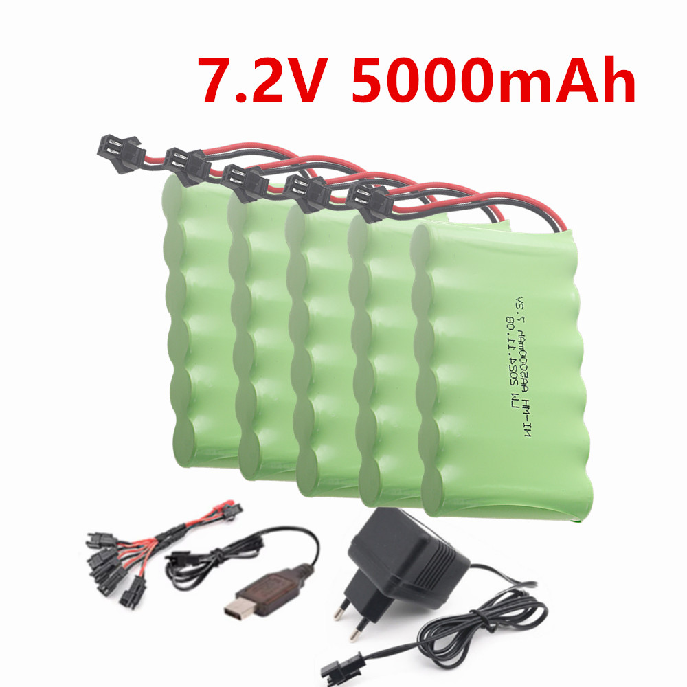Akumulator 7.2V Ni-MH 5000mAh  – Rc Hobby Tank recenzja i cena