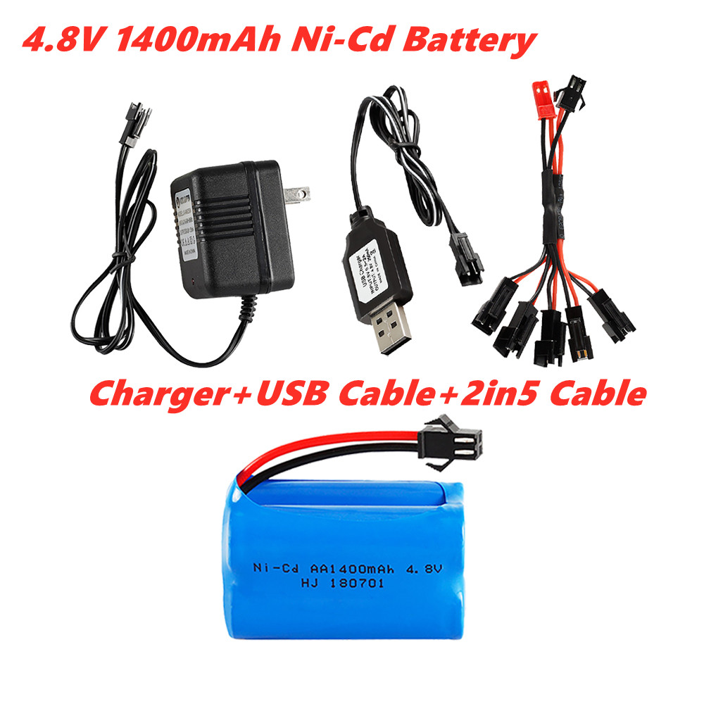 Akumulator Ni-Cd 4,8 V 1400 mA – Rc Hobby Tank recenzja i cena