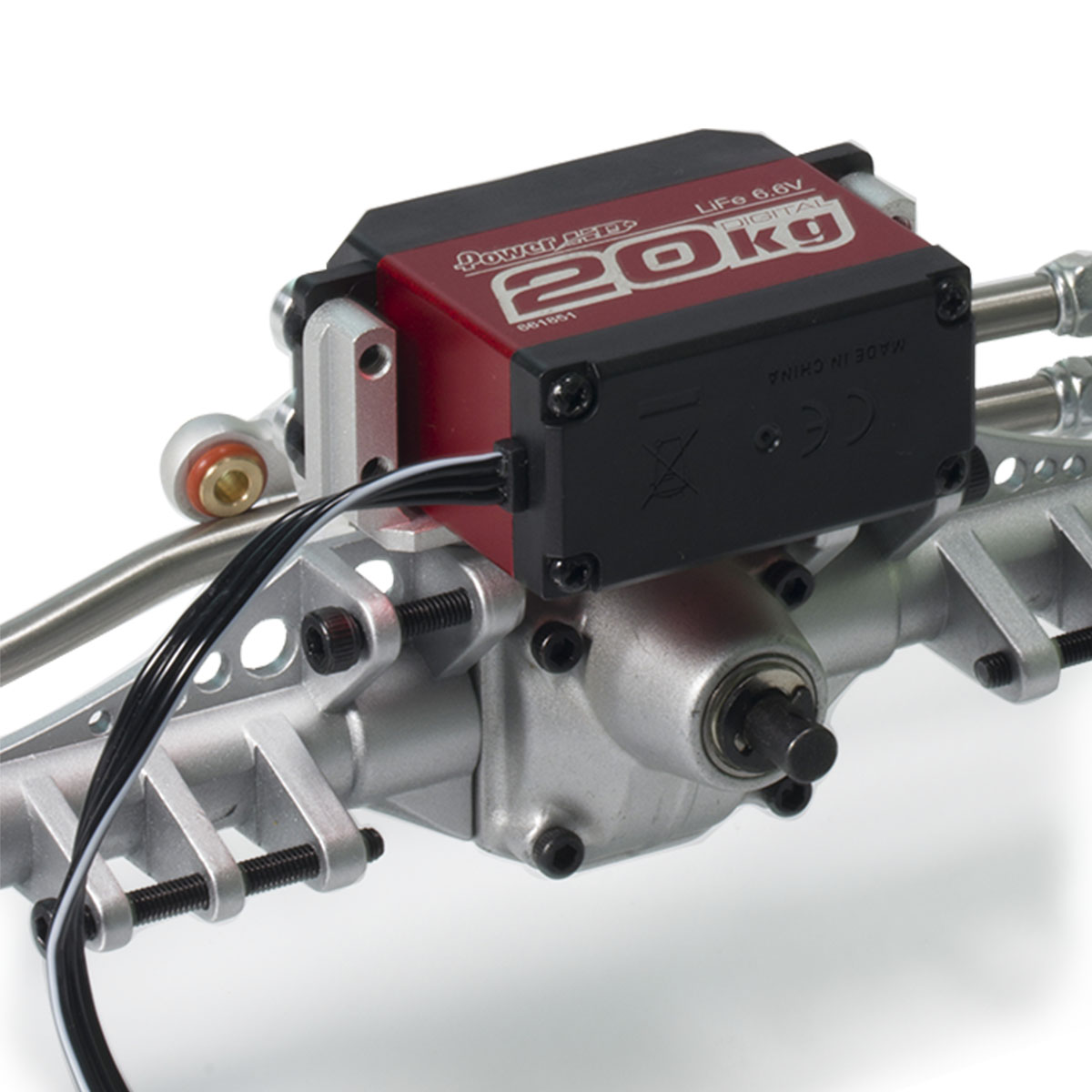 Aluminiowe mocowanie serwa CNC – Rc Hobby Crawler recenzja i cena