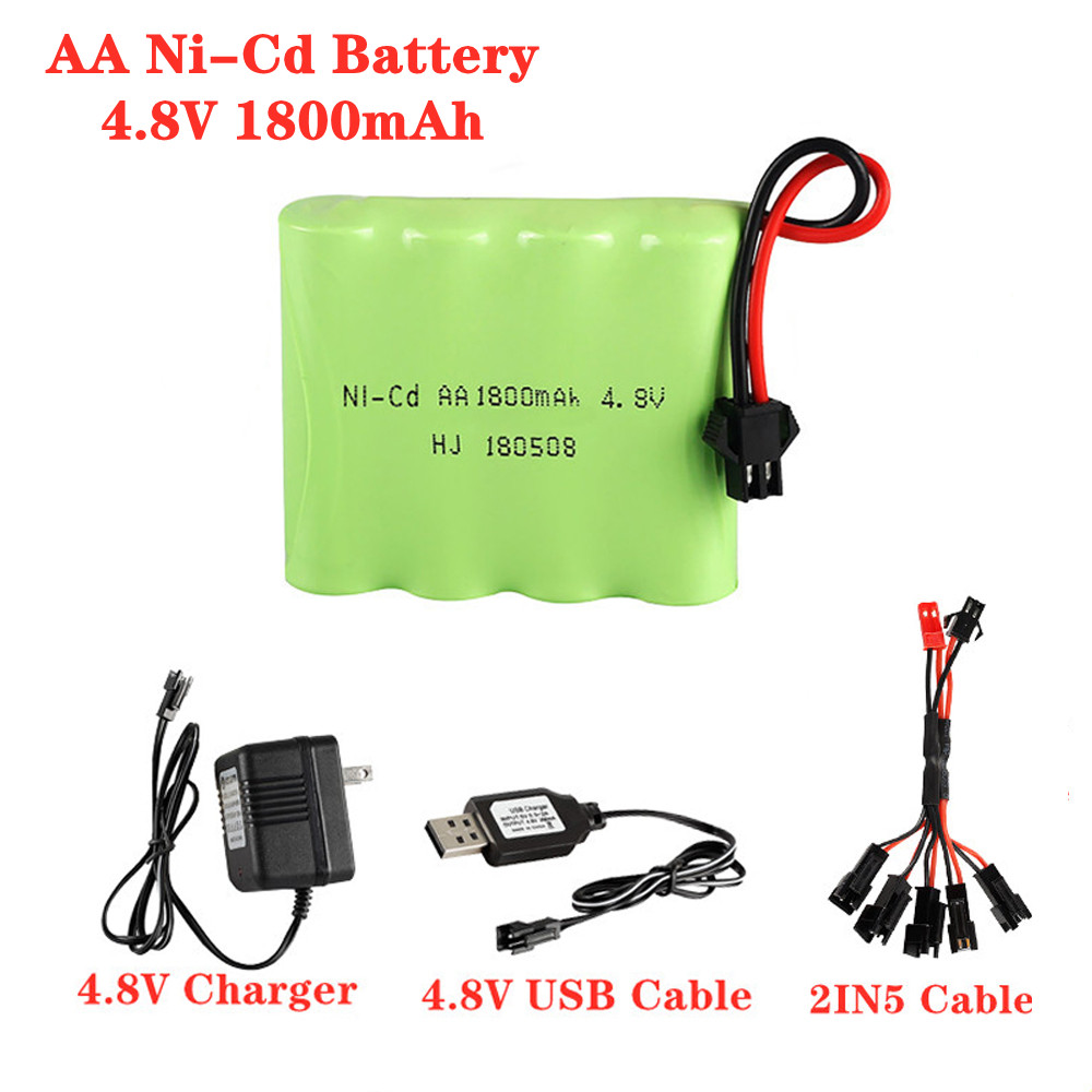 Akumulator 4,8 V 1800 mAh Ni-C – Rc Hobby Tank recenzja i cena
