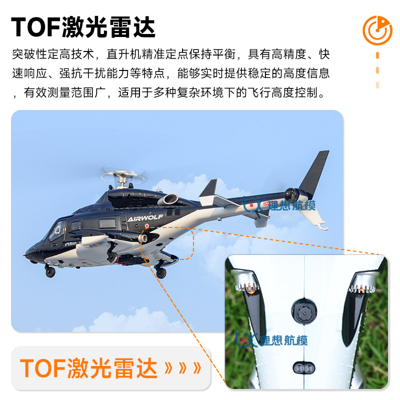 Helikopter RC Yuxiang F02S Air – Rc Hobby Airwolf recenzja i cena